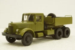 ЯАЗ-210Г, хаки, Легендарные Грузовики СССР №40, Modimio 1:43 С Журналом!