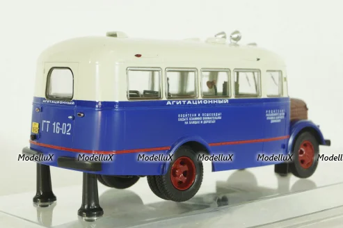 ПАЗ-651А "Агитационный МВД" 1958, 165105, DiP Models 1:43