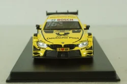 BMW M4 DTM #16 2015, yellow, 440998D-GP(D), Huadawei 1:43