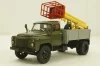 Газ-52 ТВГ-15 (52), хаки/красный/серый, АвтоИстория 1:43
