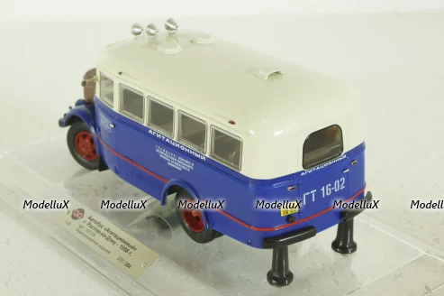 ПАЗ-651А "Агитационный МВД" 1958, 165105, DiP Models 1:43