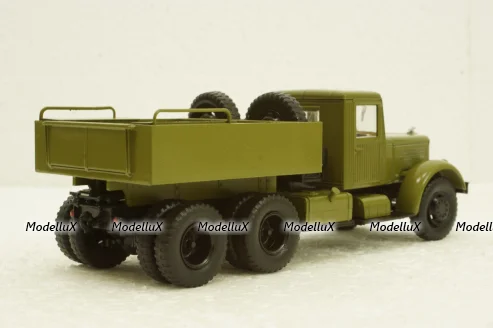 ЯАЗ-210Г, хаки, Легендарные Грузовики СССР №40, Modimio 1:43 С Журналом!