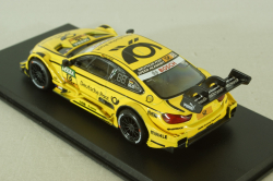 BMW M4 DTM #16 2015, yellow, 440998D-GP(D), Huadawei 1:43