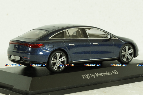 Mercedes EQS (V297) 2021 blue, B66960571, Herpa 1:43