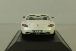 Mercedes SLS AMG (C197) 2010, white, 450741100, Schuco 1:43