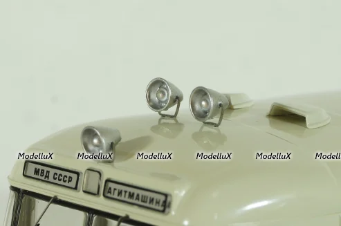 ПАЗ-651А "Агитационный МВД" 1958, 165105, DiP Models 1:43
