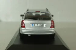 Mercedes C 200 T-Modell (S203) 2003, silver, B66961919, Minichamps 1:43