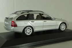 Mercedes C 200 T-Modell (S203) 2003, silver, B66961919, Minichamps 1:43