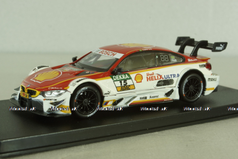 BMW M4 DTM #15 2015 red/white, 440998D-GP(C), Huadawei 1:43
