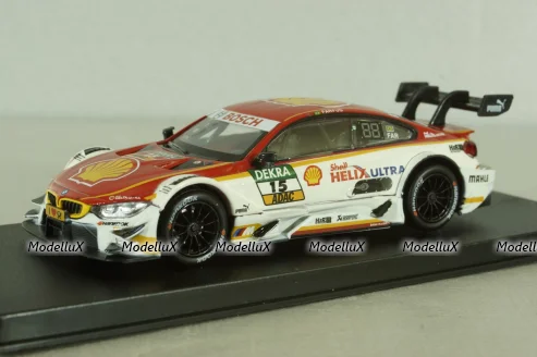 BMW M4 DTM #15 2015 red/white, 440998D-GP(C), Huadawei 1:43