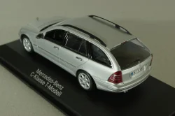 Mercedes C 200 T-Modell (S203) 2003, silver, B66961919, Minichamps 1:43