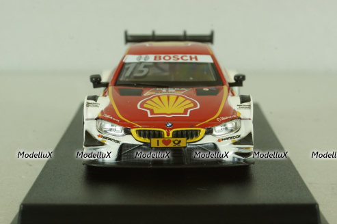 BMW M4 DTM #15 2015 red/white, 440998D-GP(C), Huadawei 1:43