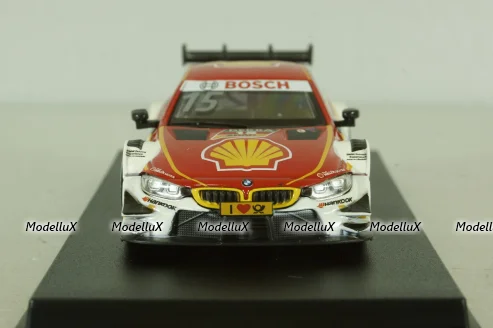 BMW M4 DTM #15 2015 red/white, 440998D-GP(C), Huadawei 1:43