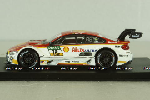 BMW M4 DTM #15 2015 red/white, 440998D-GP(C), Huadawei 1:43