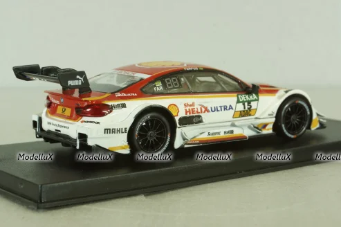 BMW M4 DTM #15 2015 red/white, 440998D-GP(C), Huadawei 1:43