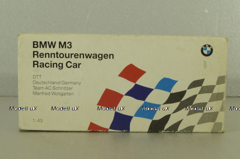 BMW M3 (E36) DDT team AC Schnitzer, M.Wollgarten 1994, 80429420654, Minichamps 1:43