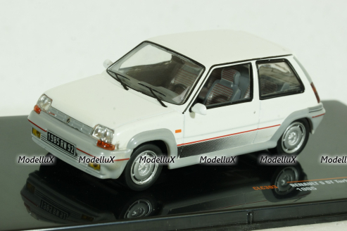 Renault 5 GT Turbo, 1985 white, CLC303, IXO 1:43