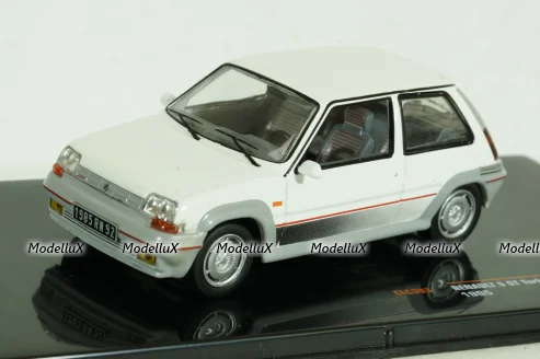 Renault 5 GT Turbo, 1985 white, CLC303, IXO 1:43
