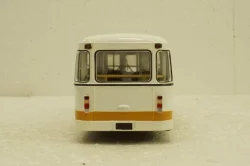 Лиаз-677М, белый/охра, Советский Автобус 1:43