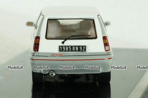 Renault 5 GT Turbo, 1985 white, CLC303, IXO 1:43