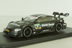BMW M4 DTM #7 2015 Bruno Spengler, black, 440998D-GP(A), Huadawei 1:43