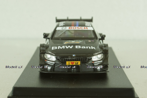 BMW M4 DTM #7 2015 Bruno Spengler, black, 440998D-GP(A), Huadawei 1:43