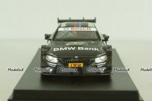 BMW M4 DTM #7 2015 Bruno Spengler, black, 440998D-GP(A), Huadawei 1:43