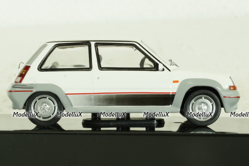 Renault 5 GT Turbo, 1985 white, CLC303, IXO 1:43