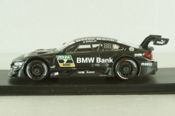BMW M4 DTM #7 2015 Bruno Spengler, black, 440998D-GP(A), Huadawei 1:43