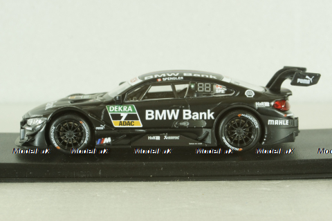 BMW M4 DTM #7 2015 Bruno Spengler, black, 440998D-GP(A), Huadawei 1:43