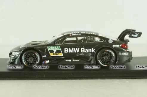 BMW M4 DTM #7 2015 Bruno Spengler, black, 440998D-GP(A), Huadawei 1:43