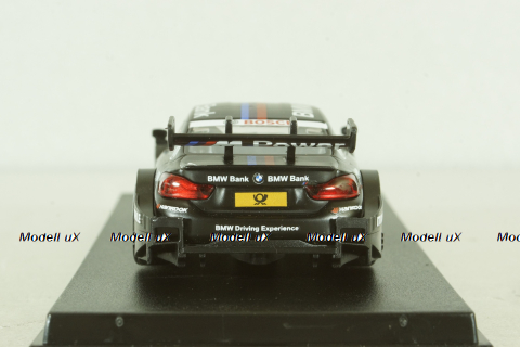 BMW M4 DTM #7 2015 Bruno Spengler, black, 440998D-GP(A), Huadawei 1:43