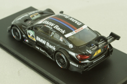 BMW M4 DTM #7 2015 Bruno Spengler, black, 440998D-GP(A), Huadawei 1:43