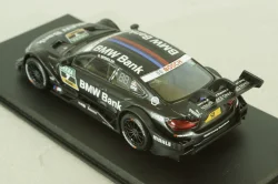 BMW M4 DTM #7 2015 Bruno Spengler, black, 440998D-GP(A), Huadawei 1:43