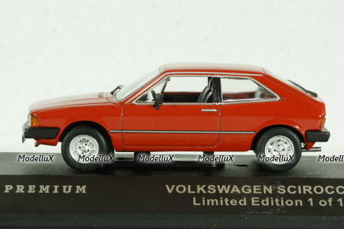 Volkswagen Sirocco 1980, red, T9P-10027, Triple9 1:43
