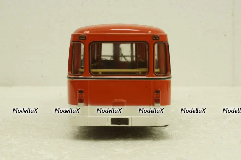 Лиаз-677М, красный/белый, Советский Автобус 1:43