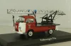 Volkswagen T2a Feuerwehr mit Drehleiter, red, 03341, Schuco 1:43