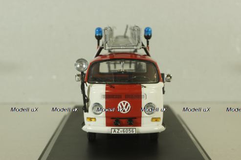Volkswagen T2a Feuerwehr mit Drehleiter  03341, Schuco 1:43