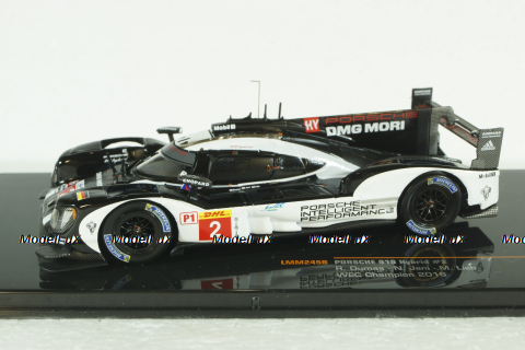 Porsche 919 Hybrid #2 WEC winner 2016 Dumas, Jani, Lieb, IXO 1:43