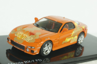 Mazda RX-7 FD (Julius) 1993, Forsage, orange, Fast & Furious #31, Altaya 1:43