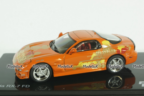 Mazda RX-7 FD (Julius) 1993, Forsage, orange, Fast & Furious #31, Altaya 1:43