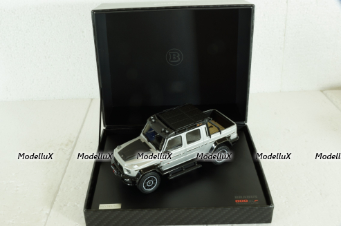 Mercedes G800 Brabus Adventure XLP, silver, 460542, Almost Real 1:43