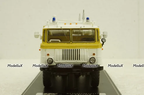 Газ-66 КШМ Р-142 Олимпиада 80 1980г, SSML021, SSM 1:43