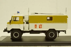 Газ-66 КШМ Р-142 Олимпиада 80 1980г, SSML021, SSM 1:43