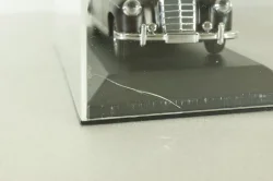 Mercedes 220 S Ponton  (W180) 1956, matt black, B66040403, Minichamps 1:43