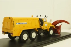 Зил-131 ДЭ-21 Шнеко-роторный снегоочиститель, Аэрофлот, TruckTyr 1:43