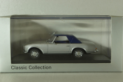 Mercedes 230 SL (W113) 1963, silver, B66040118, Minichamps 1:43