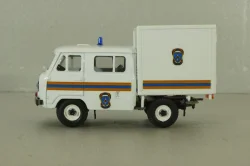 Уаз-3962, МЧС, пластик, Агат 1:43