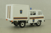Уаз-3962, МЧС, пластик, Агат 1:43