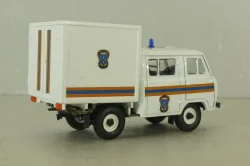 Уаз-3962, МЧС, пластик, Агат 1:43